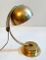 Drehbare Art Deco Messing Tischlampe, 1930er 7