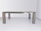 Faraone Glass and Marble Dining Table by Renato Polidori for Skipper, Italy, 1980s 1