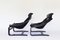 Vintage Kroken Armchairs and Ottoman by Åke Fribytes for Nelo Möbel, 1970s, Set of 3, Image 4
