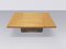 French Burl Wood Coffee Table with Dry Bar Compartment by Paul Michel, 1970s, Image 1