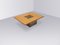 French Burl Wood Coffee Table with Dry Bar Compartment by Paul Michel, 1970s, Image 4