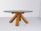 Walnut and Glass La Corte Dining Table by Mario Bellini for Cassina, 1970s 7