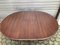 Round Oval Extendable Table, 1970s 15