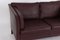 Brown Leather 2-Seat Sofa by Svend Skipper for Skipper, 1990s 2