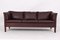 Brown Leather 3-Seat Sofa by Svend Skipper for Skipper, 1990s 1