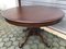 Round Oval Extendable Table with Chairs, 1970s, Set of 4 6