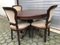 Round Oval Extendable Table with Chairs, 1970s, Set of 4 17