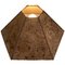 Vintage Cork Hexagonal Wabi Sabi Table Lamp, by Ingo Maurer, Germany, 1970s, Image 2