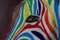 Ernest Carneado Ferreri, Cebra de Colores, 2000s, Acrylic Painting, Image 3