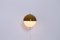 Ball oder Globe Wandlampe von Guzzini, 1970er 11
