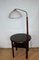 Lampadaire Vintage avec Table, 1940s 13