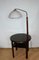 Lámpara de pie vintage con mesa, años 40, Imagen 13