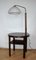 Vintage Floor Lamp with Table, 1940s, Image 12