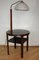 Vintage Floor Lamp with Table, 1940s 5