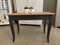 Vintage Table in Beech with Black Structure 10