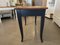 Vintage Table in Beech with Black Structure 2