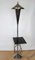 Lámpara de pie Bauhaus de metal, años 50, Imagen 5
