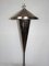 Bauhaus Stehlampe aus Metall, 1950er 10