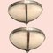 Large Marbled Glass Sconces by Zonca, 1970s, Set of 2 4