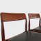 Teak model 75 Dining Chairs attributed to Niels Otto Möller for J.L.Mollers, Denmark, 1960s, Set of 2 4