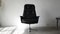 Black Leather Sedia Swivel Chair by Horst Brüning for Cor, 1960s 3