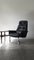 Chaise Pivotante Sedia en Cuir Noir par Horst Brüning pour Cor, 1960s 6