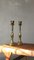 French Brass Candleholders, 1960, Set of 2 2