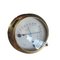 Vintage Thermometer und Barometer aus Messing, 2er Set 4