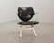 Fauteuil Pelican en Teck et Similicuir par Louis Van Teeffelen pour Webe, Pays-Bas, 1960s 5