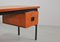 Dutch Japanese Series Model EU01 Writing Desk in Teak and Black Steel by Cees Braakman for Pastoe, Netherlands, 1950s 9