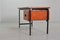 Dutch Japanese Series Model EU01 Writing Desk in Teak and Black Steel by Cees Braakman for Pastoe, Netherlands, 1950s, Image 4