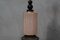 Murano Pink and Black Glass Table Lamp, 1980s 5