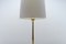 Scandinavian Table Lamp in Brass and Marble, 1950s 5