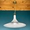 Vintage White Murano Glass Pendant Lamp, Italy, 1970s, Image 4