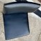 Modern Black Leather Chair, 1960s 5