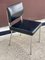 Modern Black Leather Chair, 1960s 1