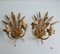 Golden Wall Lamps attributed to Hans Kögl, 1960s, Set of 2, Image 3