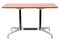 Tisch mit rechteckiger Tischplatte aus Nussholz & Stahl von Charles & Ray Eames für Herman Miller, 1970er 1