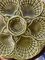 French Faience Oyster Plates, 1950s, Set of 6, Image 2