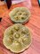 Platos franceses para ostras de fayenza, años 50. Juego de 6, Imagen 1
