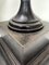 Turned Dark Oak Baluster Shaped Table Lamp, 1950s, Image 15