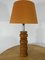 Vintage Table Lamp in Pine, 1970s, Image 1