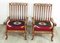 Vintage Indian Anglo Three-Piece Sofa Set with Silk Suzani Cover, 1960s, Set of 3 5