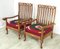 Dreiteiliges indisches Vintage Anglo Sofa Set mit Suzani Bezug aus Seide, 1960er, 3er Set 3