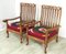 Vintage Indian Anglo Three-Piece Sofa Set with Silk Suzani Cover, 1960s, Set of 3 3