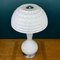 Large White Murano Mushroom Table Lamp, Italy, 1970s, Image 4