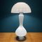Large White Murano Mushroom Table Lamp, Italy, 1970s 12