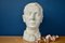 Decorative Bust of Man in Plaster, France, 1920, Image 2