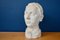 Decorative Bust of Man in Plaster, France, 1920 1