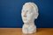 Decorative Bust of Man in Plaster, France, 1920, Image 1